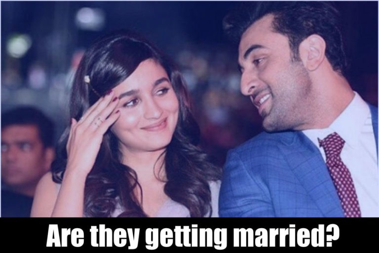 Alia Bhatt clears the rumors of marriage with beau Ranbir Kapoor